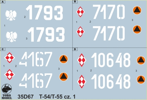 Czołgi T-54/T-55 w Wojsku Polskim cz.1