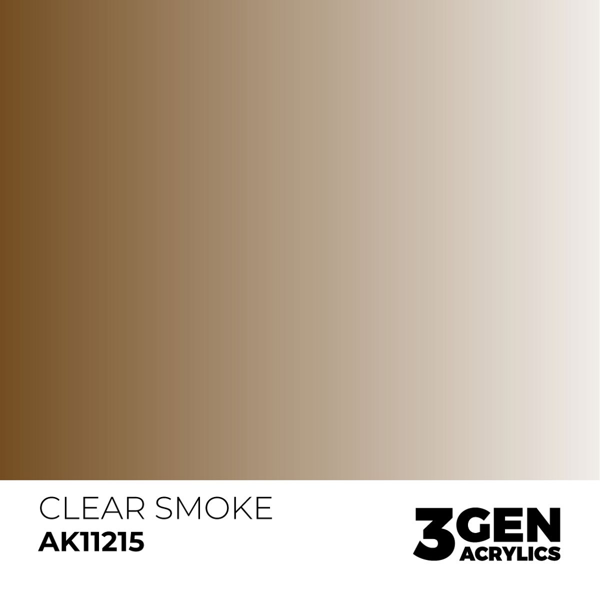 Acrylics 3GEN -  Clear Smoke