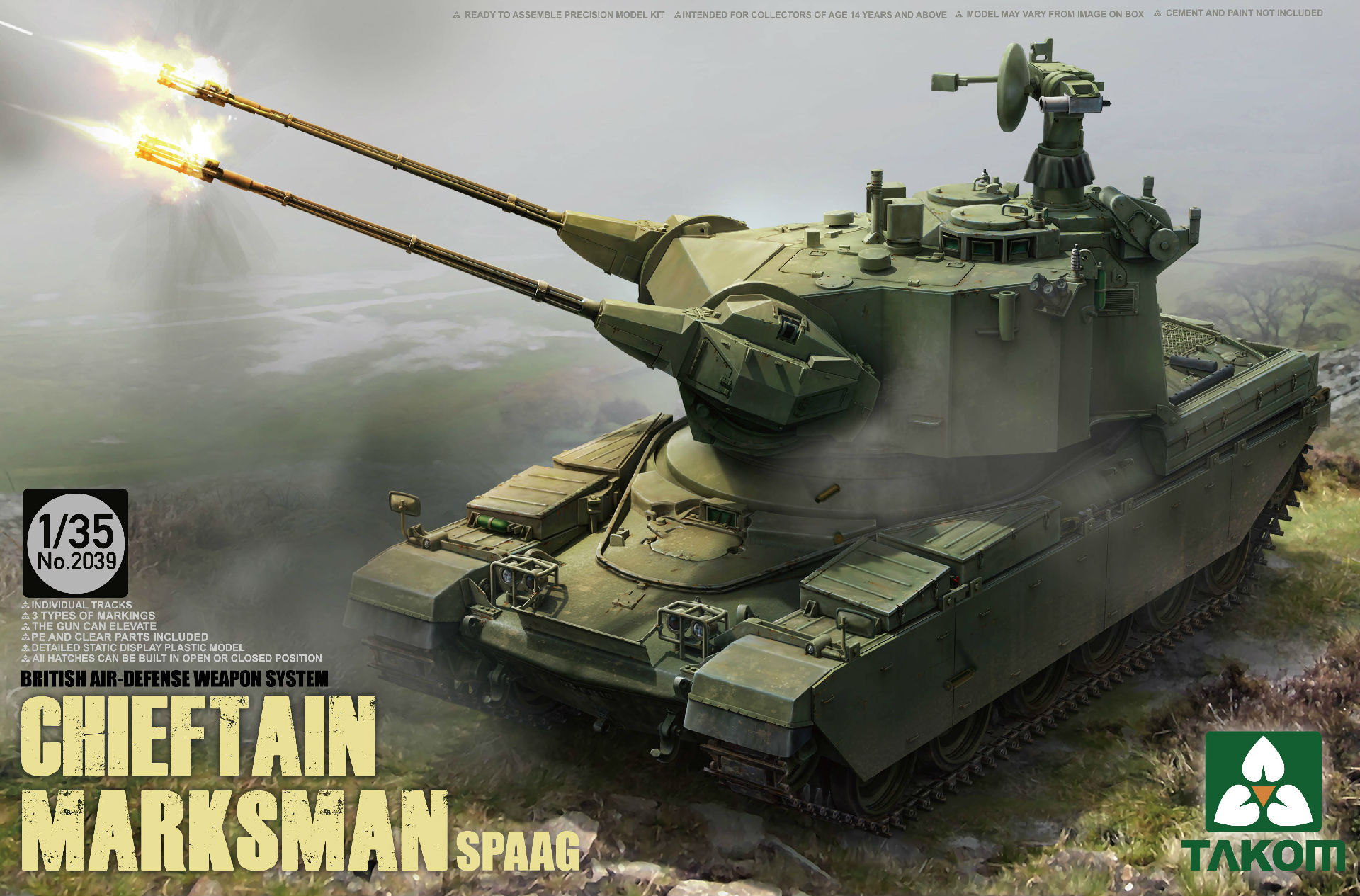 Chieftain marksman SPAAG