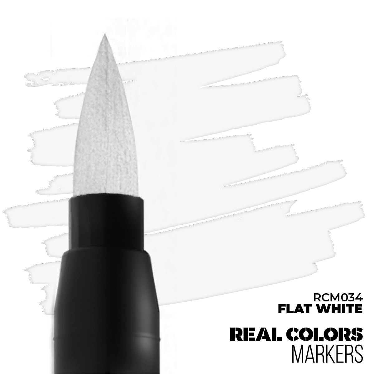 RC Markers - Flat White