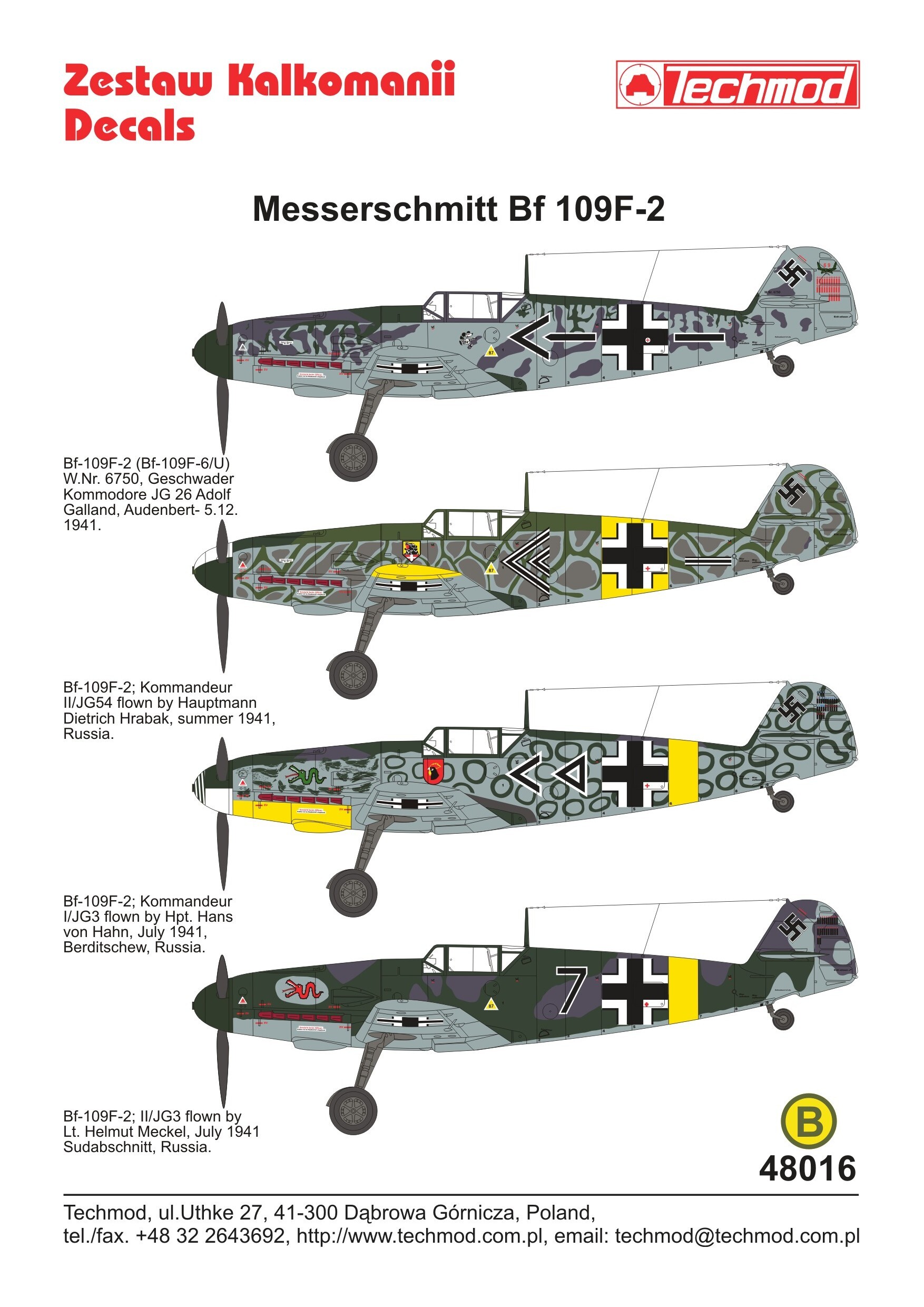 Messerschmitt Bf 109F-2