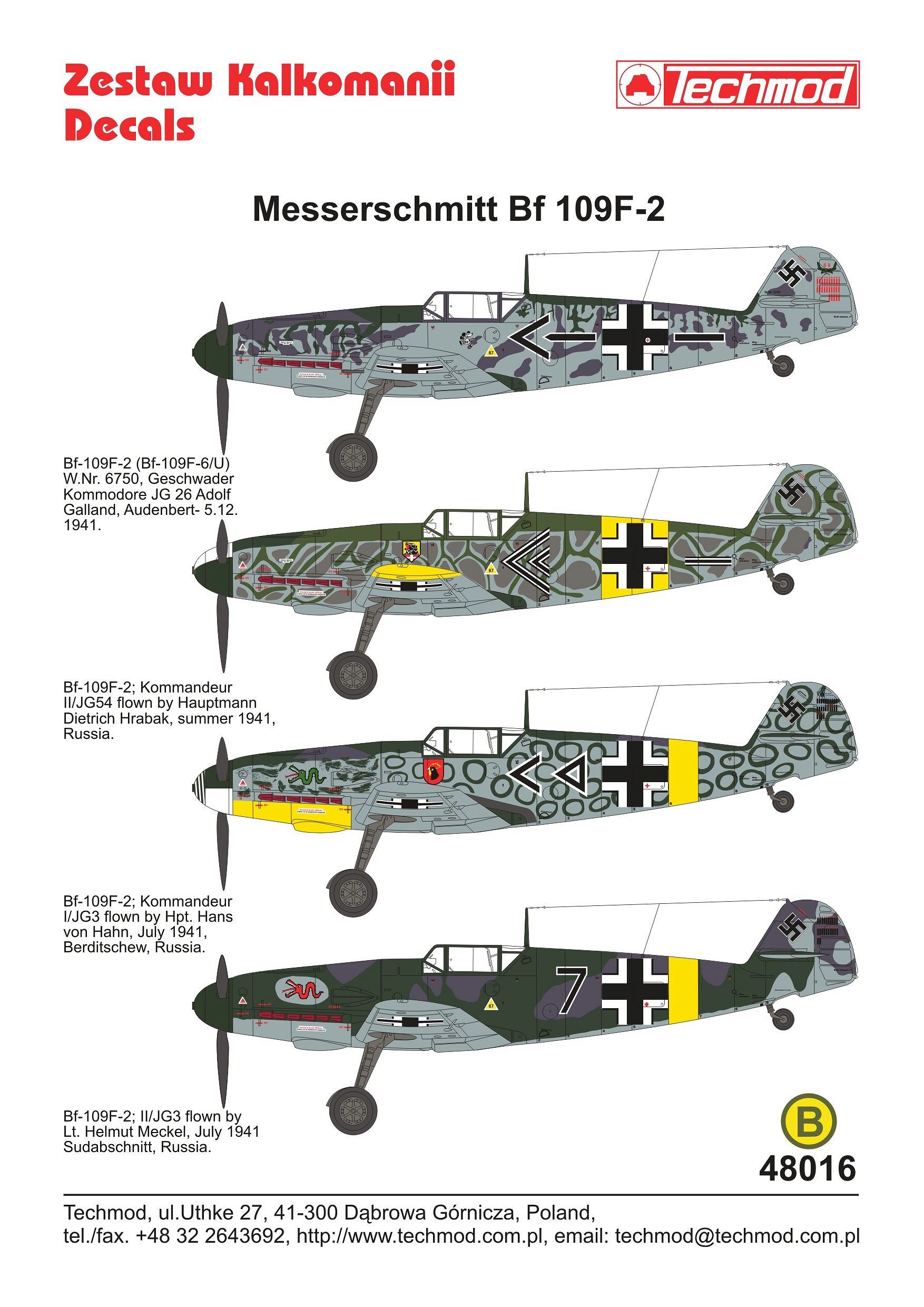 Messerschmitt Bf 109F-2