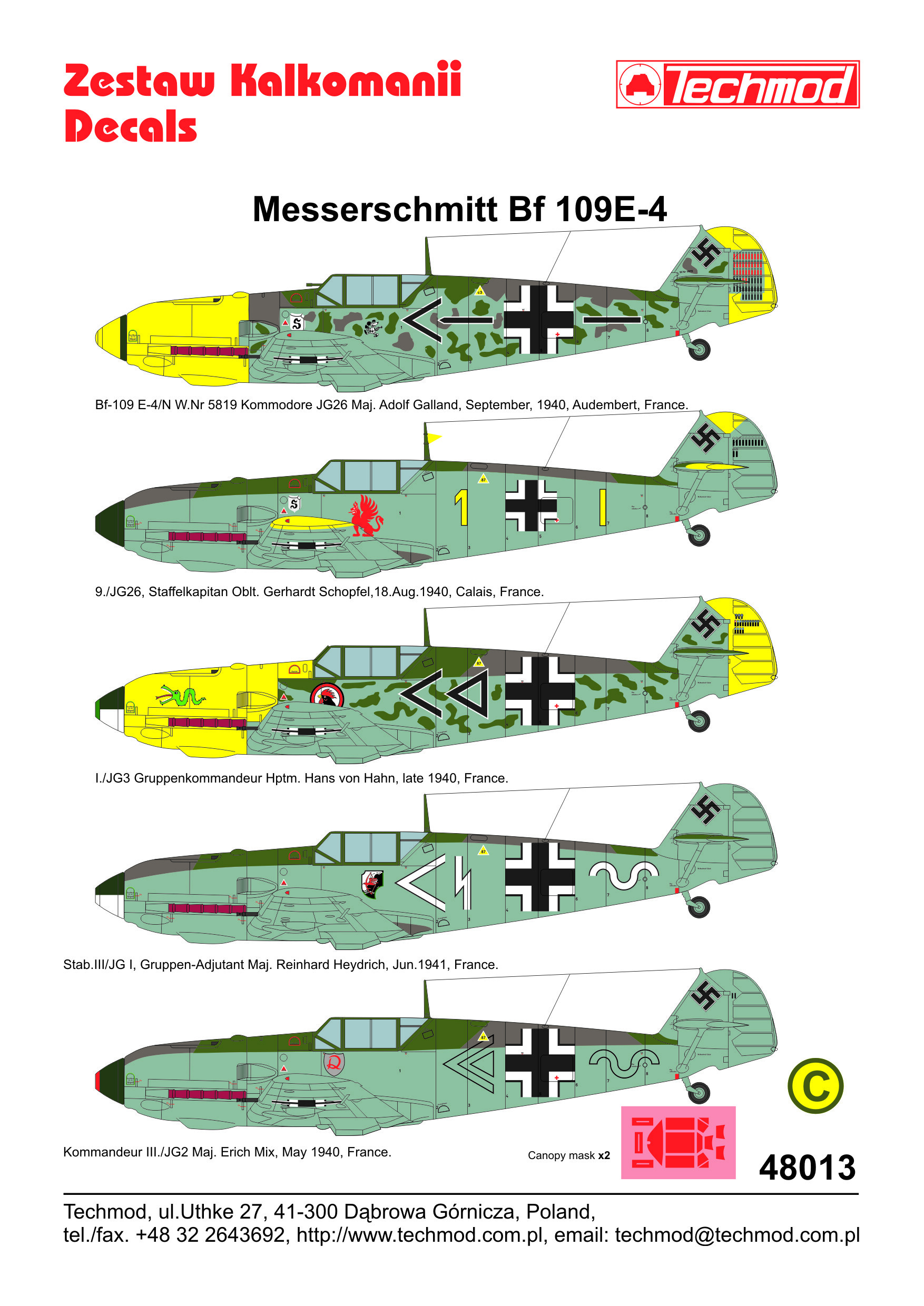 Messerschmitt Bf 109E-4