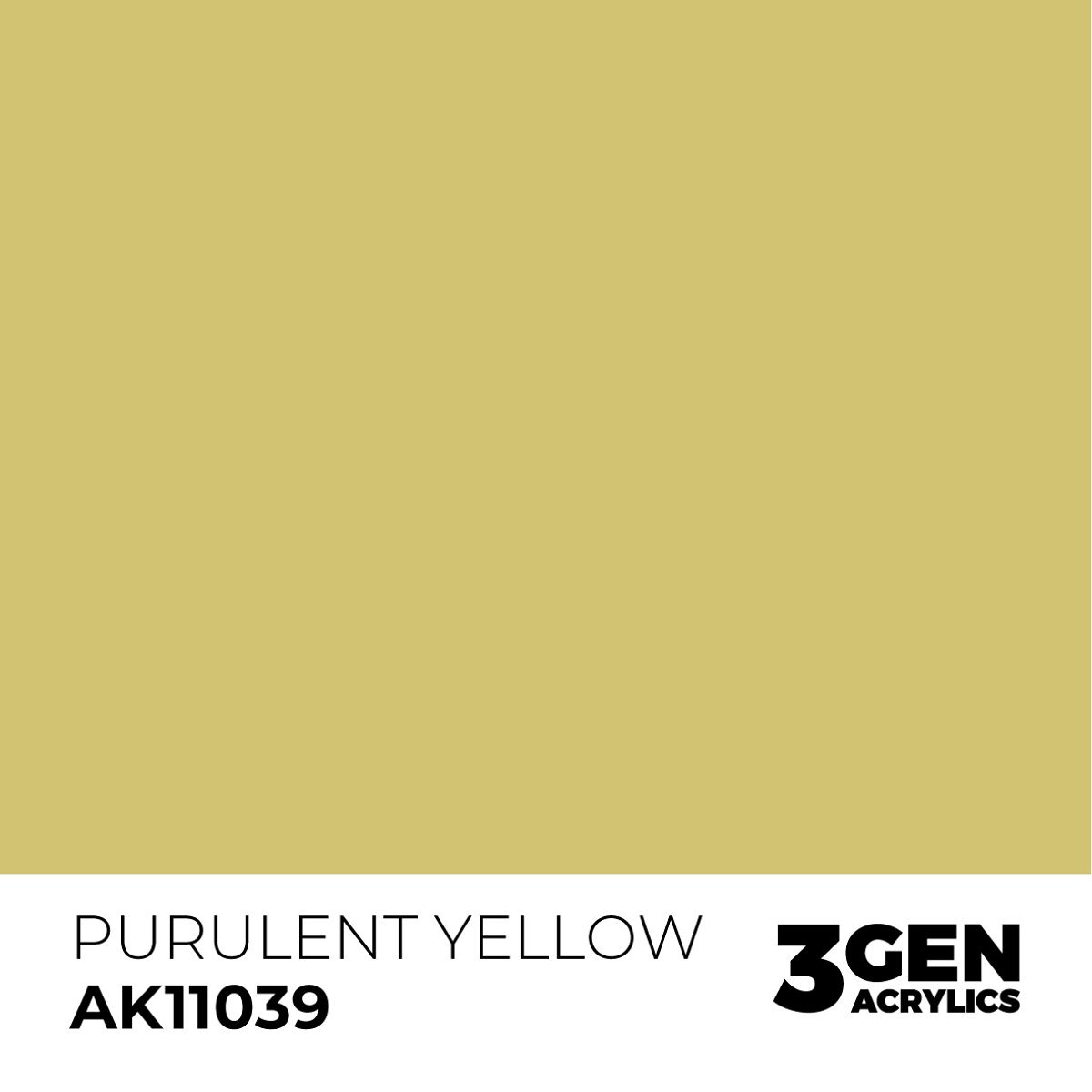 Acrylics 3GEN -  Purulent Yellow