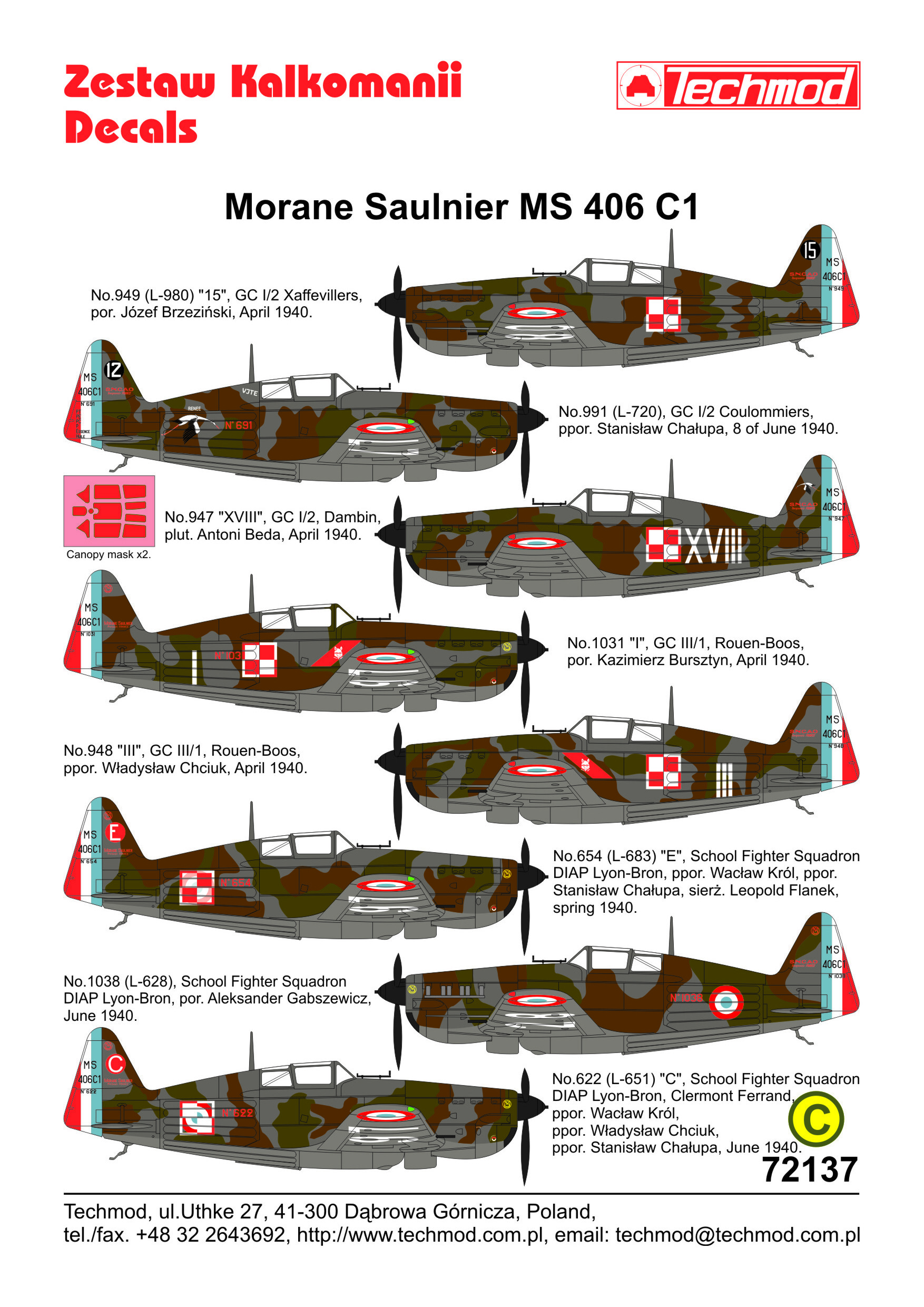 Morane-Saulnier MS.406C1