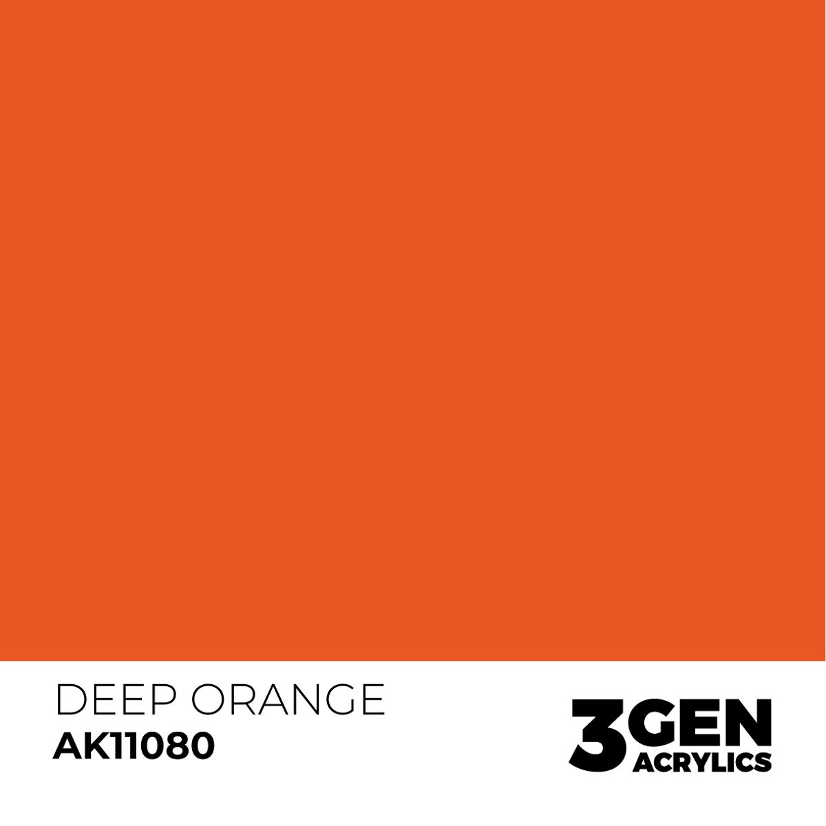 Acrylics 3GEN -  Deep Orange