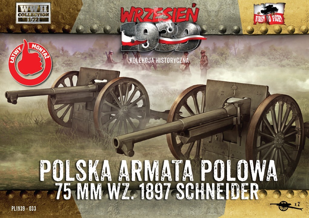 Wrzesień 1939 - 33 - 75mm wz.1987 Schneider