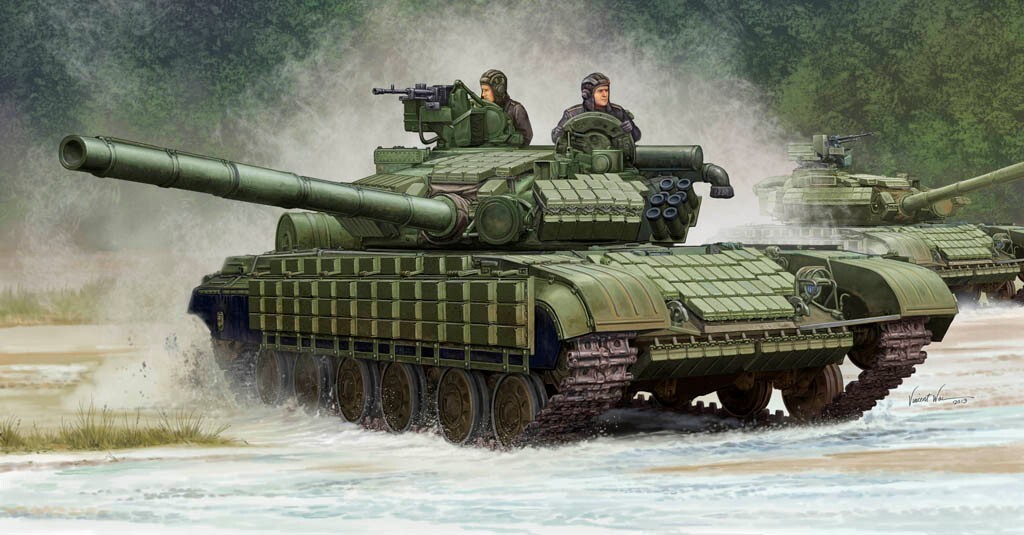 Soviet T-64BV Model 1985