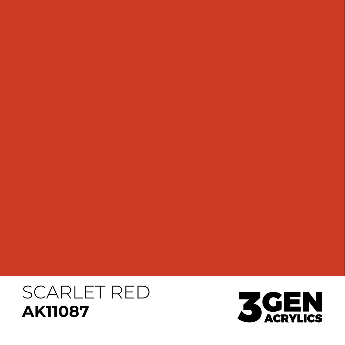 Acrylics 3GEN -  Scarlet Red