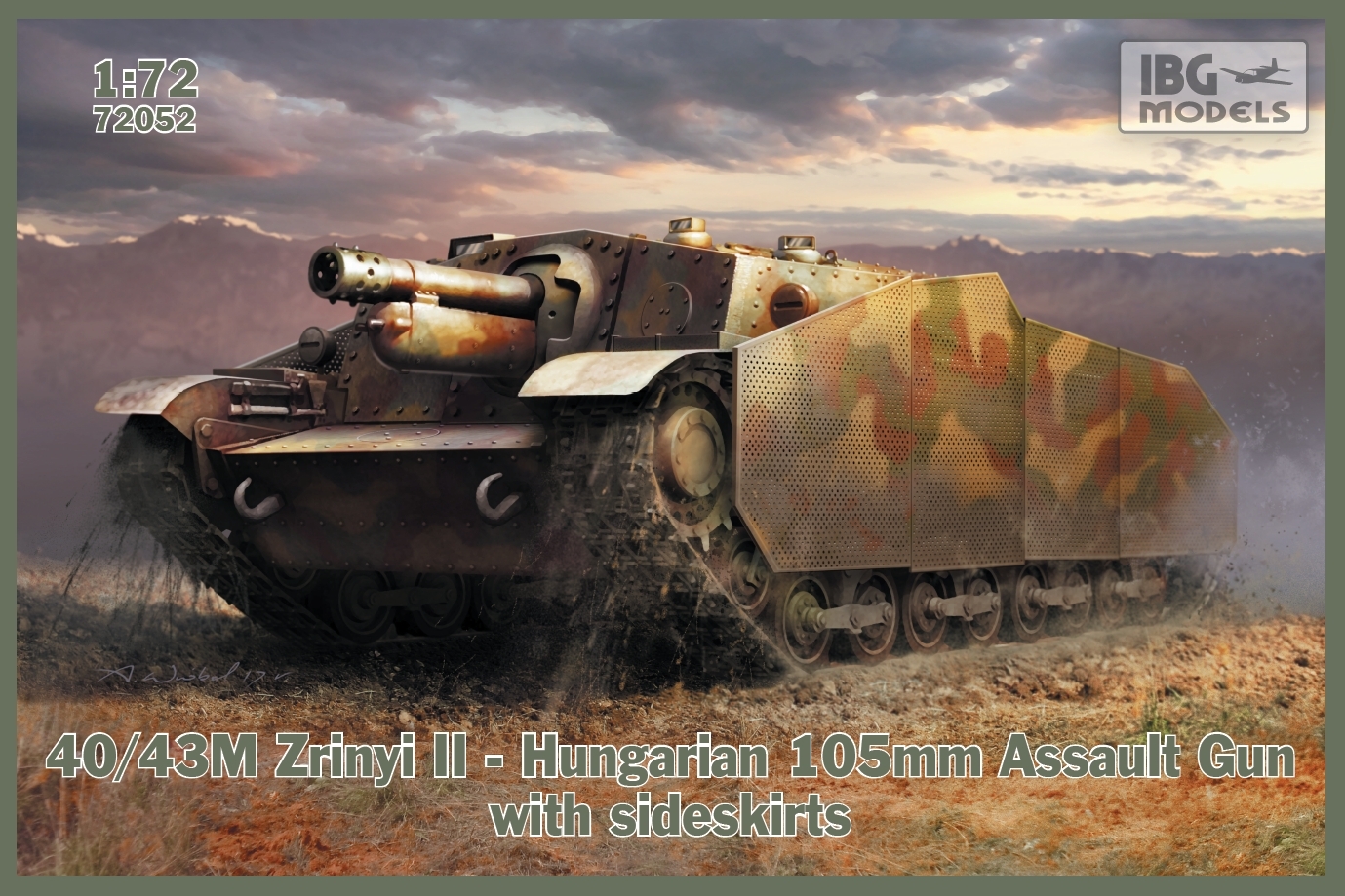 40/43M Zrinyi II Hungarian 105mm Assault Gun