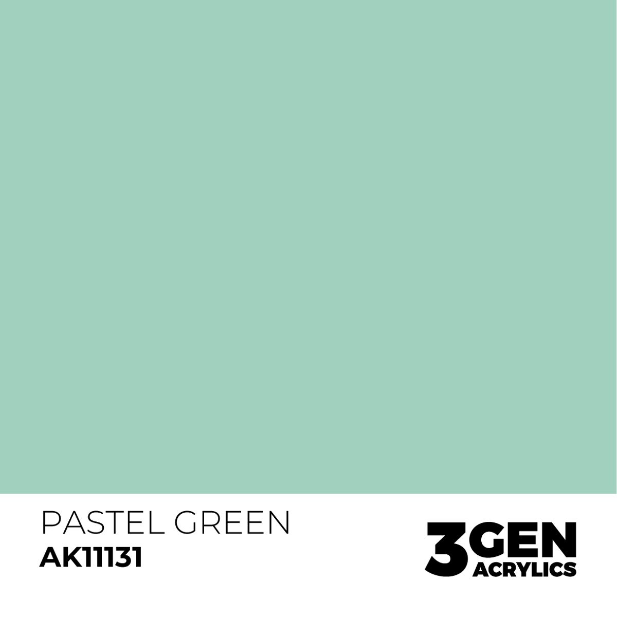 Acrylics 3GEN -  Pastel Green