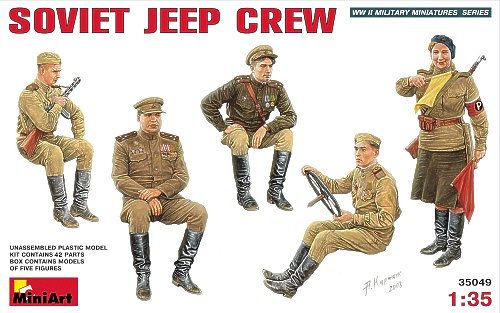 Soviet Jeep Crew