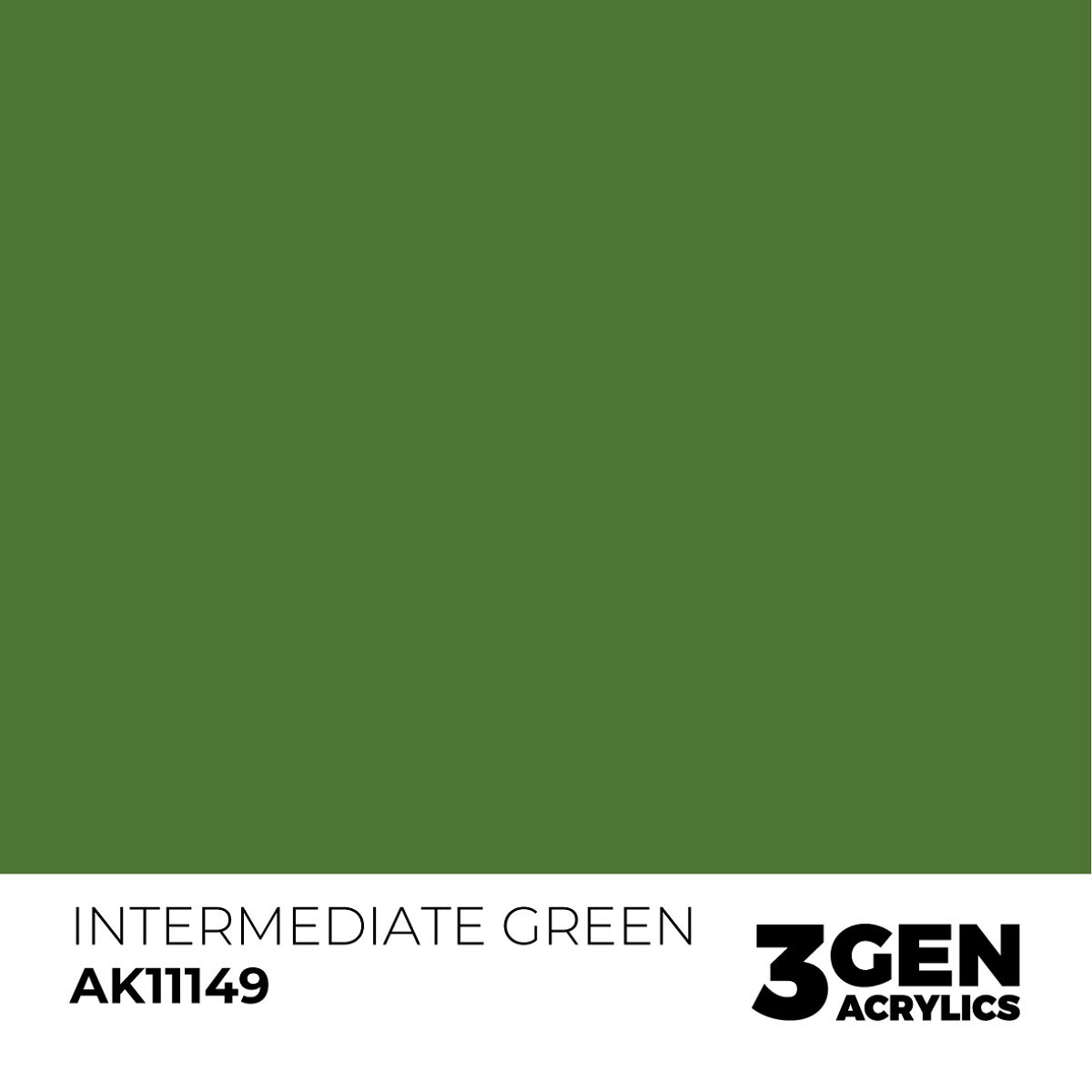 Acrylics 3GEN -  Intermediate Green