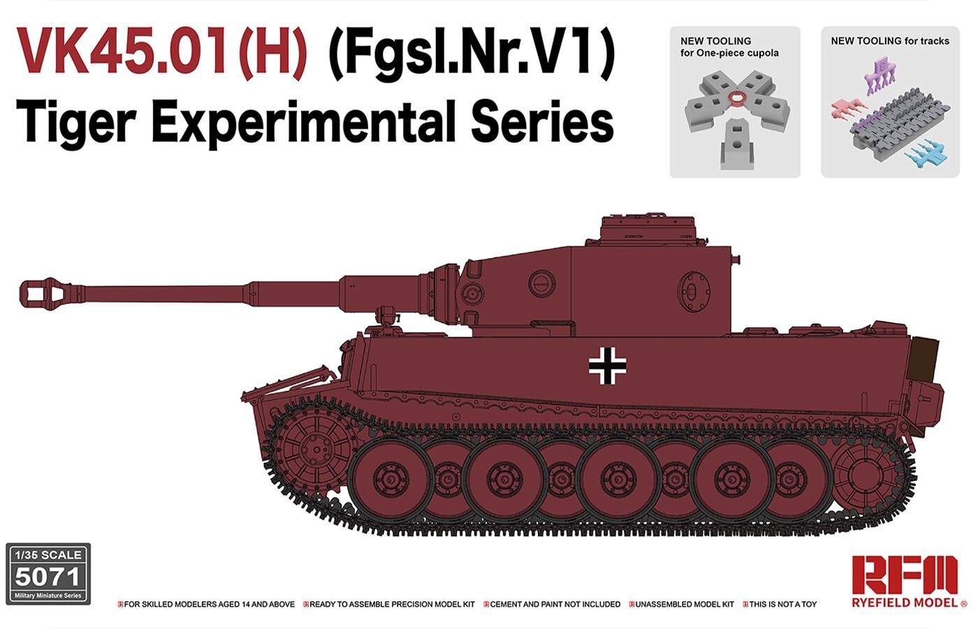 VK45.01(H) Fgsl.Nr.V1 Tiger Experimental